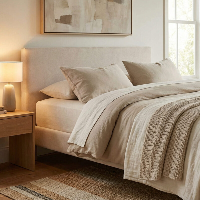 Cabecero  de cama LISO antimanchas