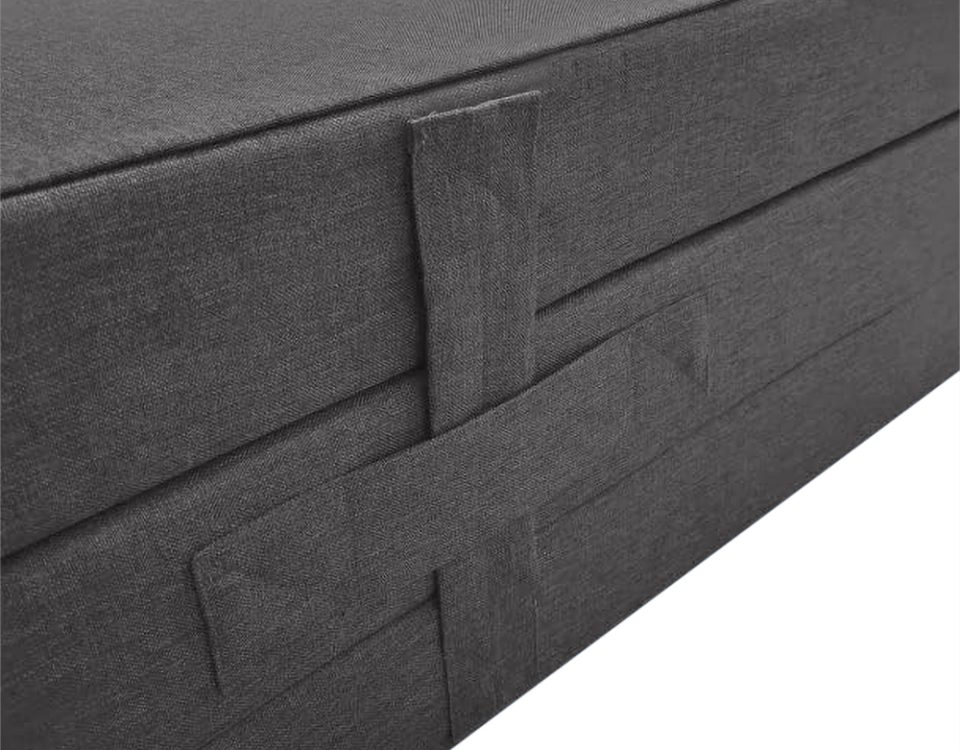 ¿Qué grosor de colchón camper es ideal? colchon-plegable-camper-detalle-gris