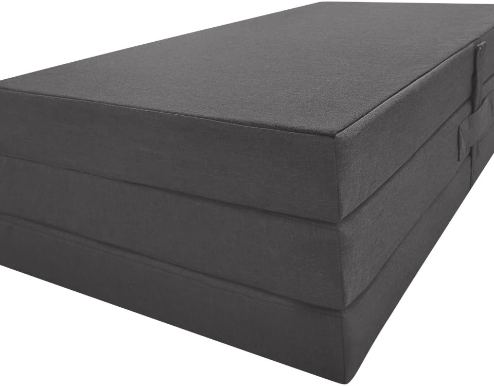 Grosor colchón camper: ¿Cómo elegir el ideal? colchon-plegable-camper-plegado-gris-scaled