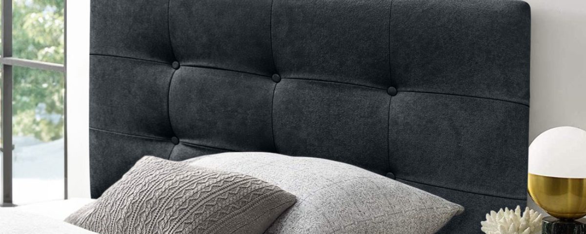 cabecero de polipiel o tela, ¿Cuál elegir? cabecero-cama-texasdeluxe-button-negro