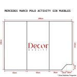 Colchon-plegable-camper-Mercedes-Marco-Polo-Activity-Sin-Muebles