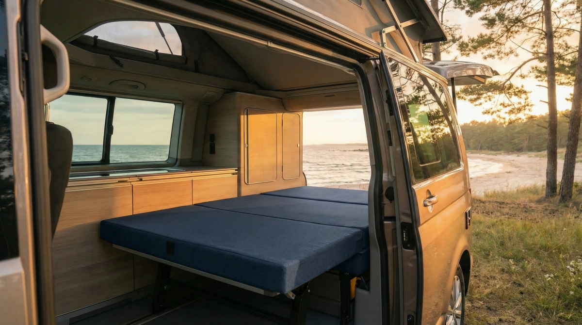 Imagen sobre cómo elegir el grosor ideal para tu colchón camper